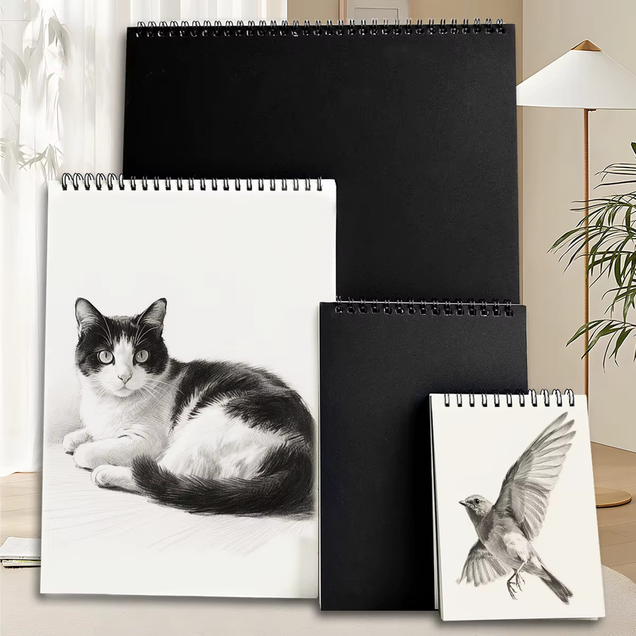 Mal- und Skizzenkunstpapier in Weiß für Jugendliche, Größe A3 bis A6 - Bild 2