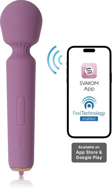 Svakom Massagestab Mini Emma Neo in Purple mit App-Steuerung - Bild 1