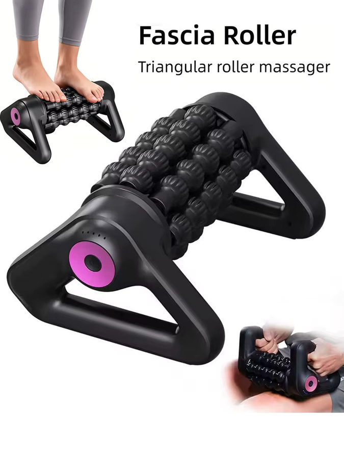 vilnason Elektrischer Massageroller, Kabellos, Pink, Black - Bild 7