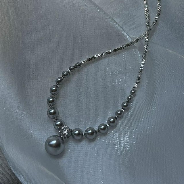 Lucky Star Jewelry Halskette, 925 Silber, Perle, Damen - Bild 1