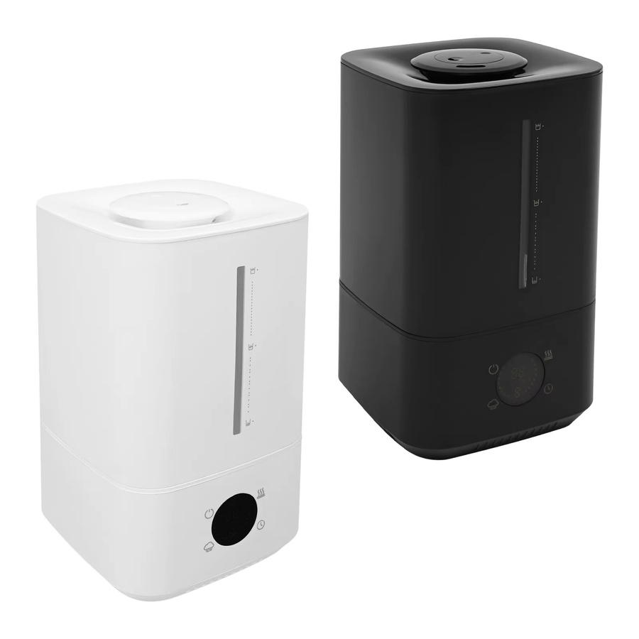 Sweetmile 2-in-1 Hot&Cold Mist Luftbefeuchter mit zwei Düsen, Weiß/Schwarz - Bild 5