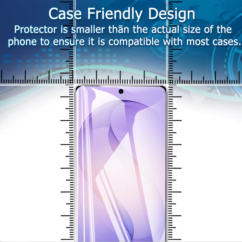 3er-Set gehärtetes Glas Displayfolie für Samsung Galaxy S26 Ultra, transparent, mit Fingerabdruck-Entsperrung und Anti-Explosion-Schutz - Bild 3