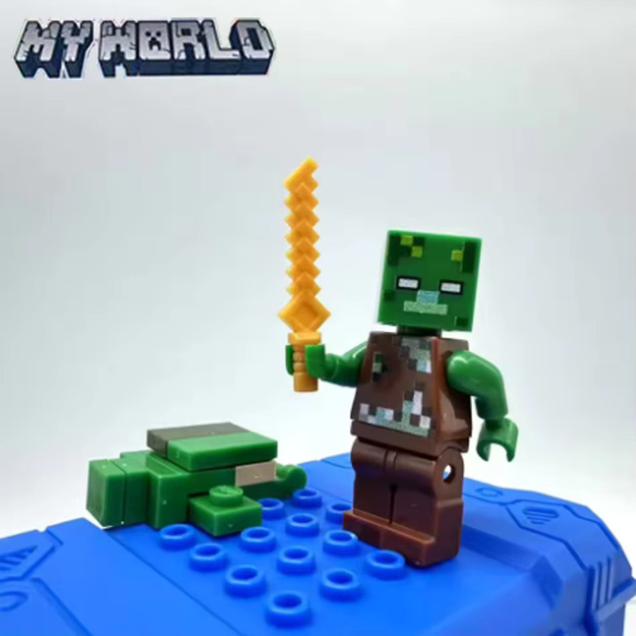 Bandai Minecraft My World Figuren, 16-teiliges Set, PVC - Bild 2