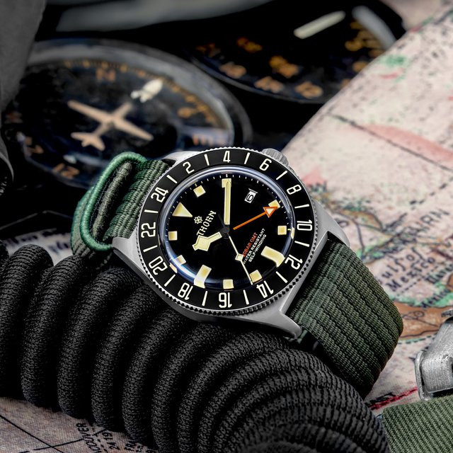 THORN Armbanduhr, Automatik, Titan, 42 mm, GMT, Saphirglas, Keramik, Herren - Bild 1
