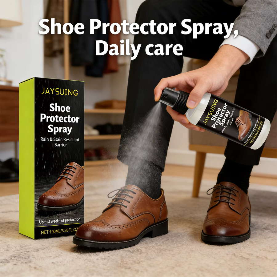 jaysuing Schuhschutzspray transparent – wasserabweisendes und fleckenresistentes Spray für deine Schuhe - Bild 6