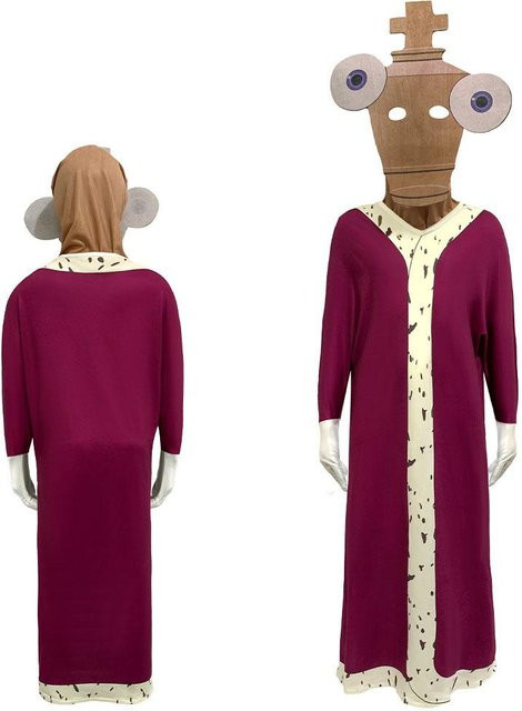 Der Erstaunliche Digitale Zirkus Pomni Cosplay Kostüm, Clown Outfit - Bild 1
