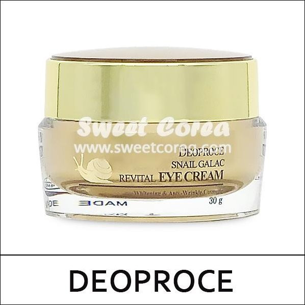 Deoproce Snail Galac Revital Augencreme, 30g - Bild 1