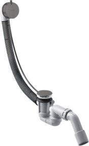 Hansgrohe Flexaplus S Ab-/Überlaufgarnitur für die Badewanne in Chrom - Bild 1