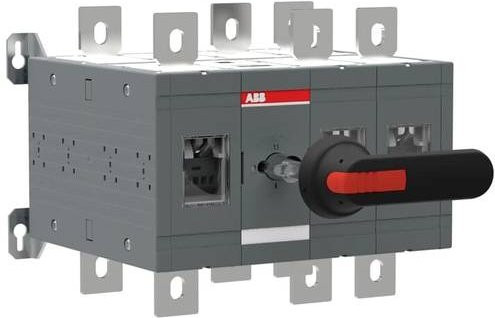 ABB OT800E12CP Lastumschalter 800A 1000V in Schwarz und Grau - Bild 1