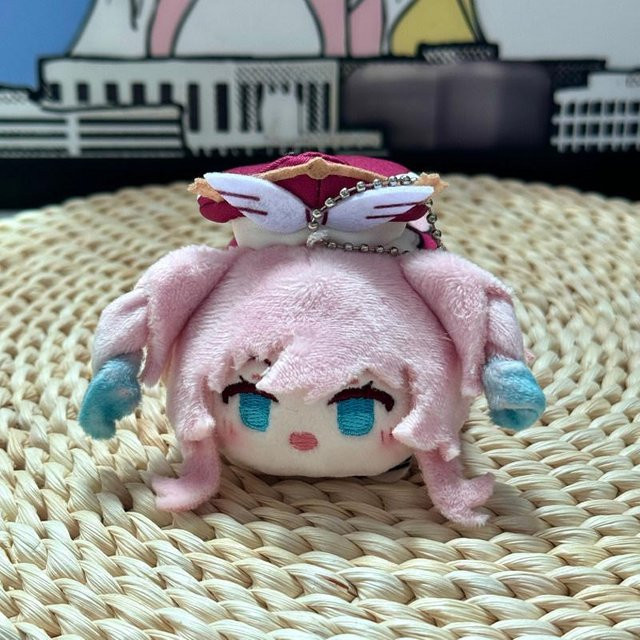 Honkai: Star Rail Anime Mochi Plüsch Schlüsselanhänger Set, 10cm - Bild 1