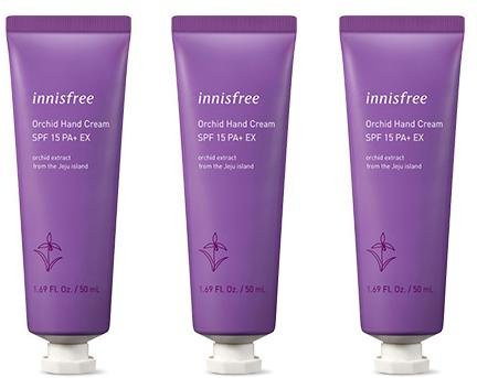 Innisfree Orchideen-Handcreme SPF 15, 50 ml, Unisex - Bild 1