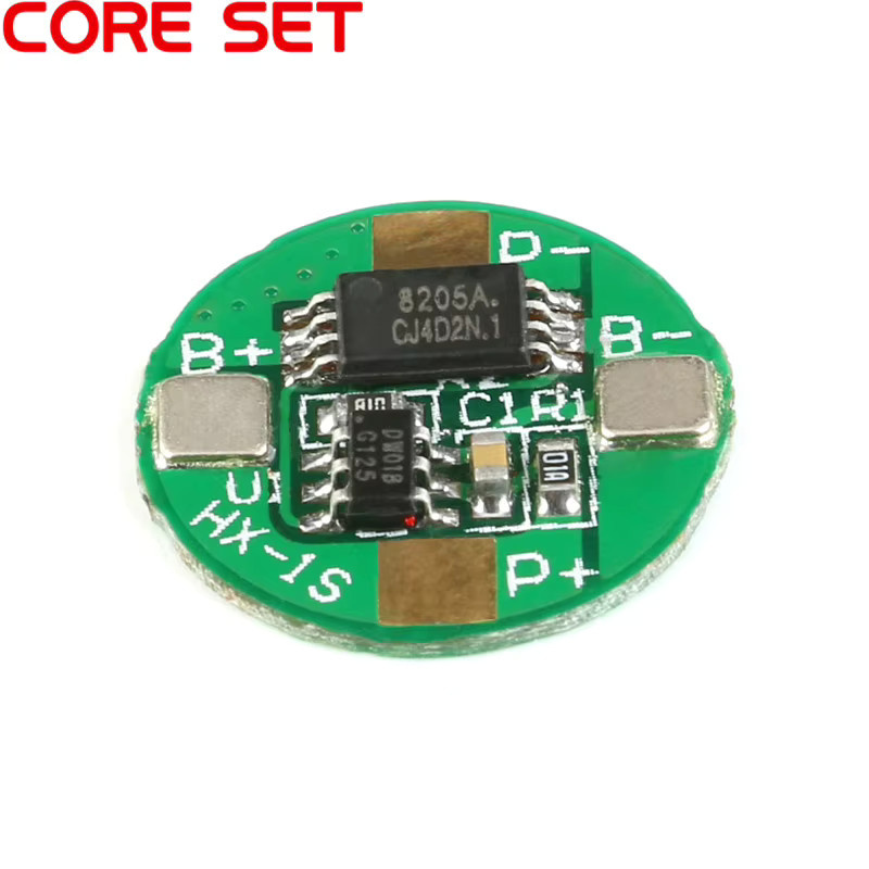 2 Stück Your Cee BMS PCM Batterieschutzplatine für 3,7 V 1S Li-Ionen-Lithium-Batteriezellen, Farbe: Grün - Bild 2
