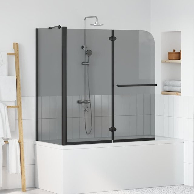 Duschkabine VD Home Furnishing mit Doppeltür aus Glas in Dunkeltransparent, B/T/H: 120 x 67 x 129 cm - Bild 1