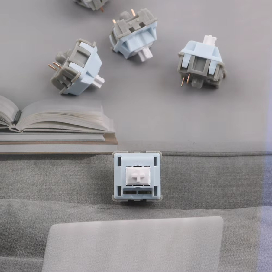 Jarvis JJ Silent Linearer Tastaturschalter mit Japan Premium-Fettschmierung und 35 g Druckkraft für mechanische Tastaturen - Bild 2