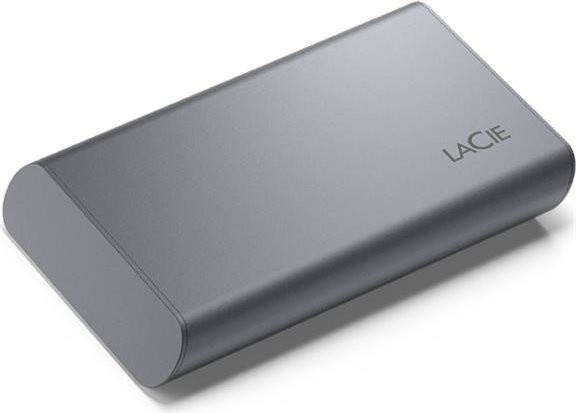 LaCie Mobile Secure STKH1000800 Externe SSD mit 1TB Speicher, USB-C, 256-Bit-AES Verschlüsselung, Space-Grau - Bild 1