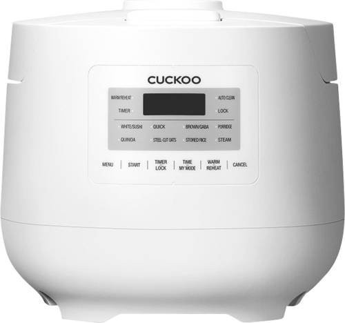 Cuckoo Reiskocher CR-0641F in Weiß mit Antihaftbeschichtung und Messbecher - Bild 1
