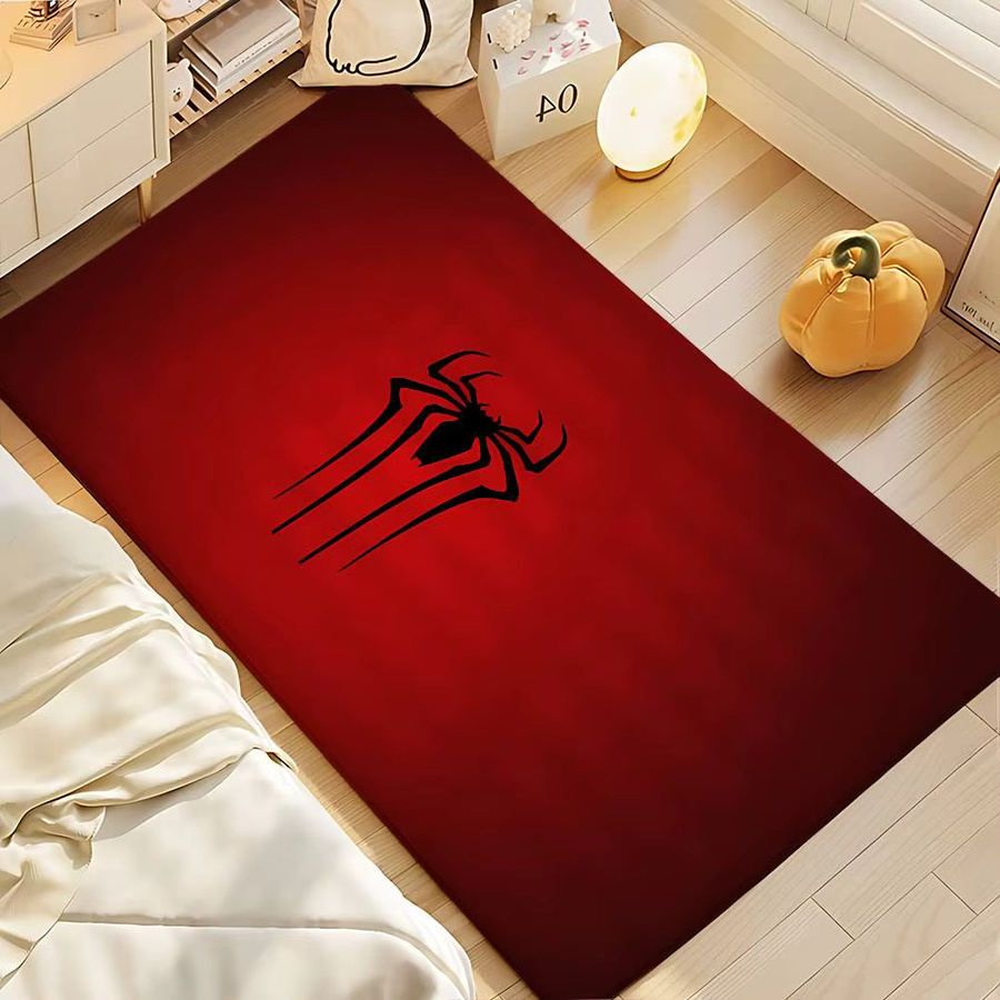 Mesuca Spider-Man Classic Antirutschmatte in Rot, rechteckige Fußmatte für Badezimmer und Eingangsbereich, B/T: 60 x 40 cm - Bild 4