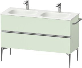 Duravit Waschtischunterschrank Sivida Bodenmodell in Grün, B/T/H: 128 x 59,2 x 47,7 cm - Bild 1