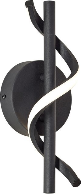 Brilliant Eunice LED Wandleuchte modern schwarz matt mit integriertem LED-Leuchtmittel 7,5 W - Bild 1
