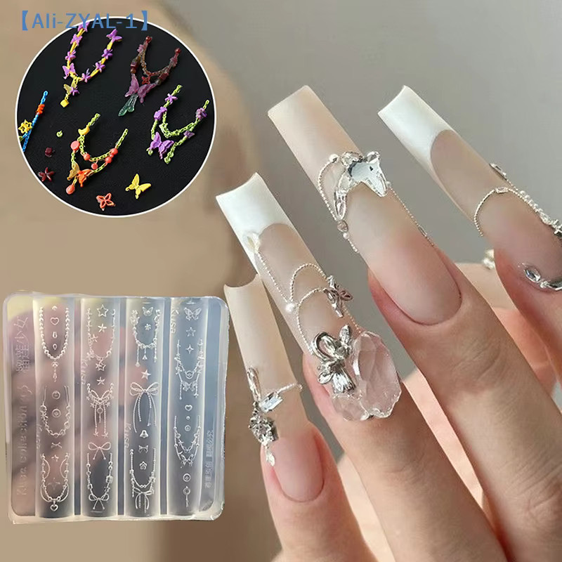 JETTING Silikon-Nagelperlenketten, Nageldekorationen, Unisex - Bild 3