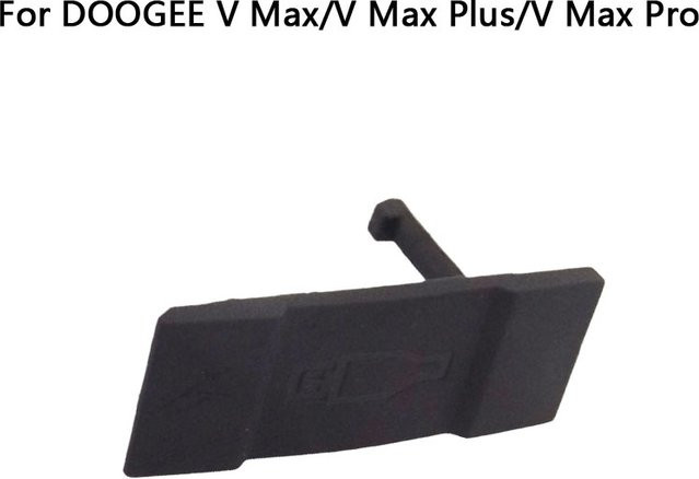 DOOGEE V MAX V Max Pro USB-C Staubschutz Abdeckung für Smartphone in Schwarz - Bild 1