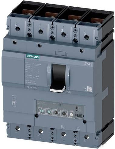 Siemens 3VA2340-7HM42-0AA0 Leistungsschalter in Grau mit einem Einstellbereich von 160 - 400A und einer maximalen Schaltspannung von 690 V/AC - Bild 1