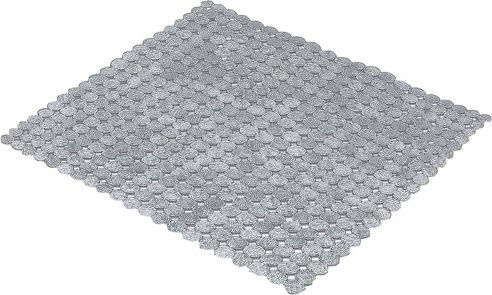 KLEINE WOLKE Duschwanneneinlage Sign in Silber, B/B: 55 x 55 cm - Bild 1