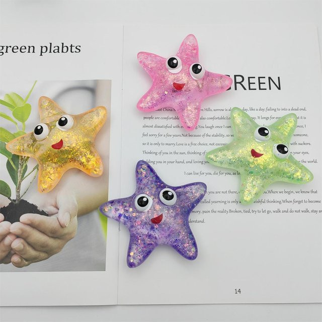 BC Pet Supplies Meeresbewohner Seestern & Krabbe Malzzuckerbällchen, Squishy - Bild 1