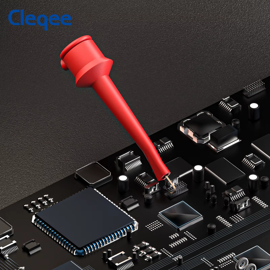 Cleqee P5002 Mini Grabber Elektronisches Testzubehör SMD IC Testsondeklemmen Schweißtyp - Bild 3