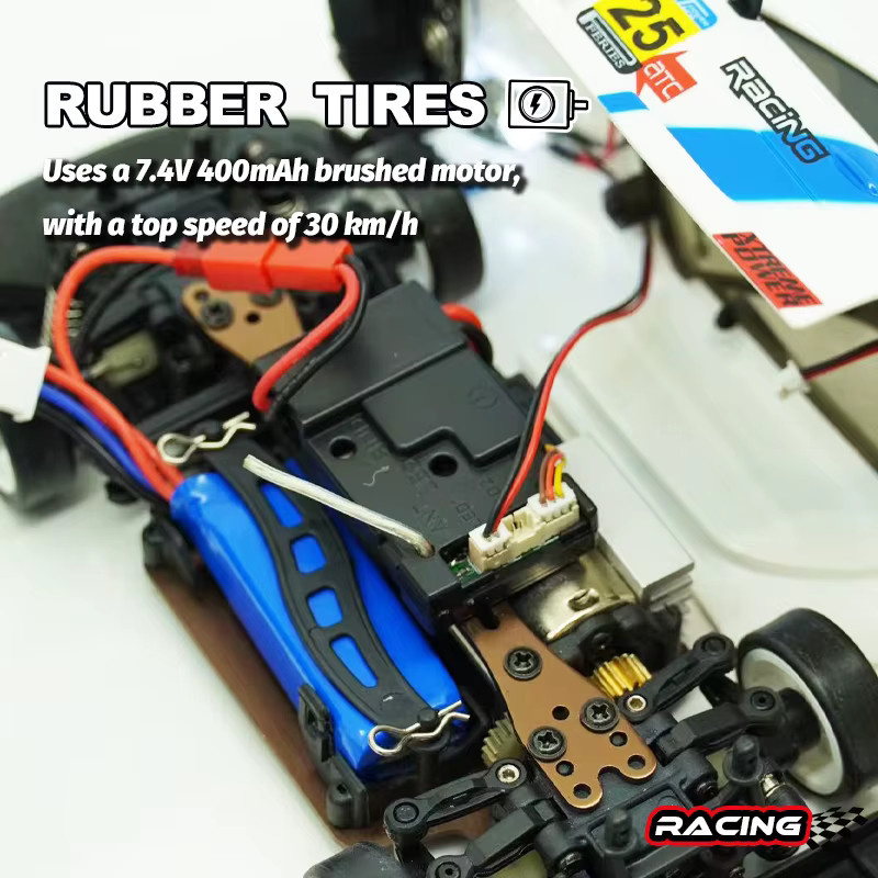 WLtoys RC Auto, 1:28, 4WD, mit Led-leuchten, Off-Road Drift Fahrzeug - Bild 3
