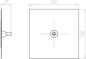 KAISER Leitungsmanschette 9089-46 Vlies-Butyl D8-11 mm - Bild 1