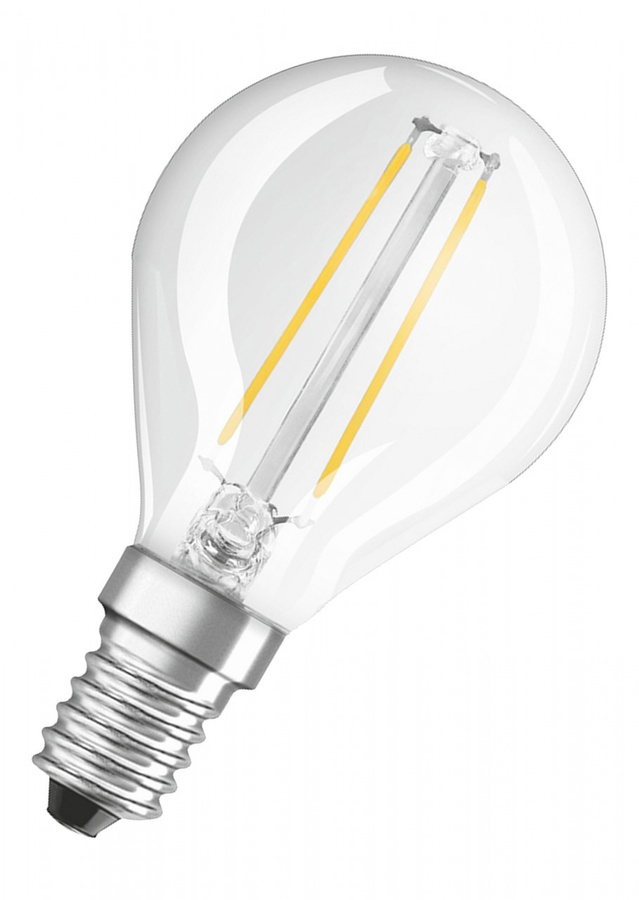Osram Retrofit Classic P LED Leuchtmittel E14 2,5 W Warmweiß 250 lm - Bild 1