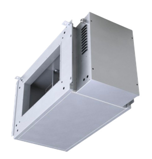 Exhausto Elektrisches Vorheizregister 3 kW für CX3010 mit Orientierung LINKS in Weiß - Bild 1