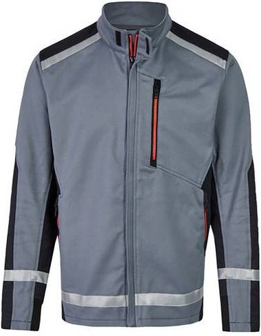 DEHN Schutzjacke APJ ID F in Grau, Größe 46, nach EN ISO 11612 - Bild 1