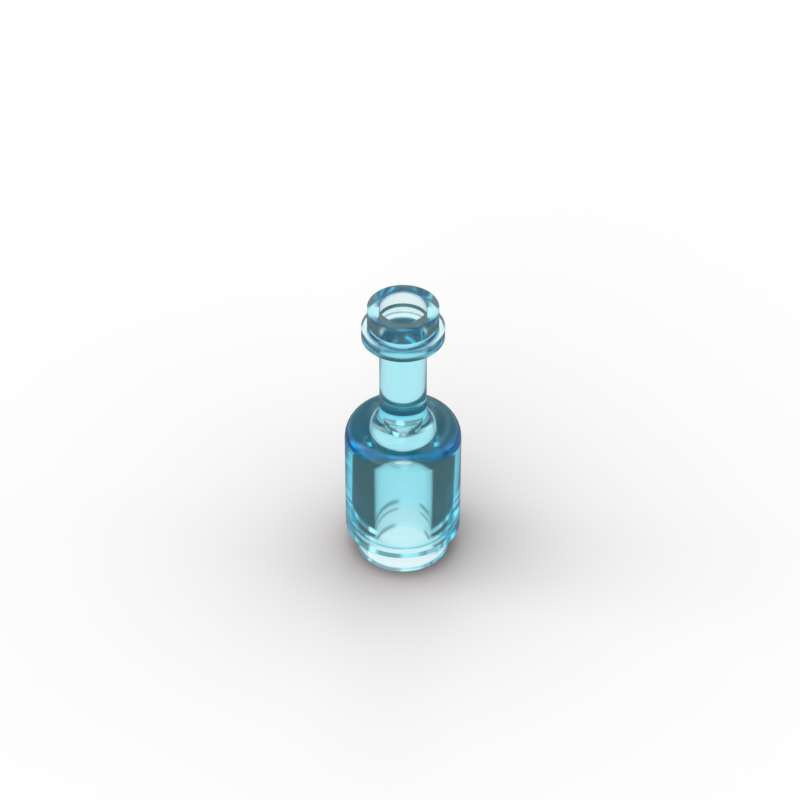SixBricks Utensil Transparente Glasflasche, Bausteine, 10-teiliges Set, ab 6 Jahren - Bild 1