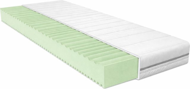 BeMeo Basic Komfortschaummatratze aus Schaumstoff, B/T/H: 90 x 200 x 15 cm - Bild 1