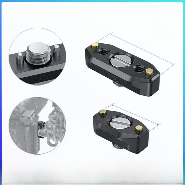 SmallRig Quick Release NATO Rail mit ARRI Positionierungsschraube, Schwarz - Bild 1