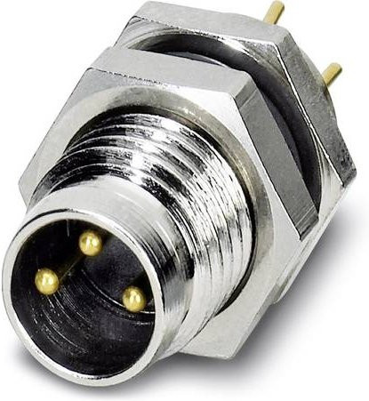 Phoenix Contact 1694334 Sensor-Aktor-Einbausteckverbinder M8 Stecker in Silber mit 3 Polen und Schraubanschluss - Bild 1