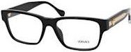Versace VE 3390U Korrektionsbrille, Vollrand, Quadratisch, Black, Herren - Bild 1