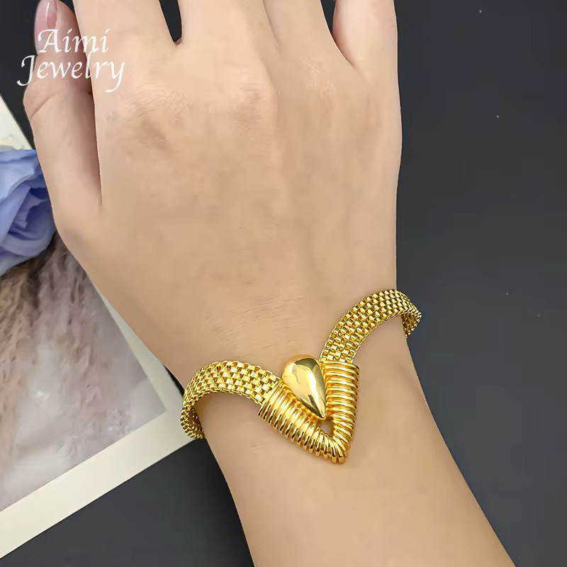 HIPUNK Schmuckset, 18 Karat vergoldet, Gold, Damen - Bild 3