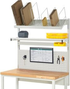 RAU System-Aufbau Komplettset 03 aus Aluminium in Grau, Breite: 125 cm - Bild 1