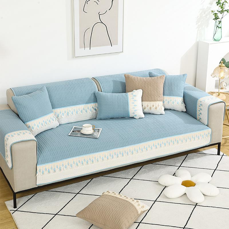Universal Sofakissenbezug für Kombi-Sofas in schlichtem Design, B/B/H: 70 x 70 cm - Bild 1
