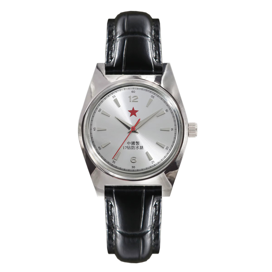Redstar Analoguhr, Handaufzug, 36 mm, Leder, Herren - Bild 7
