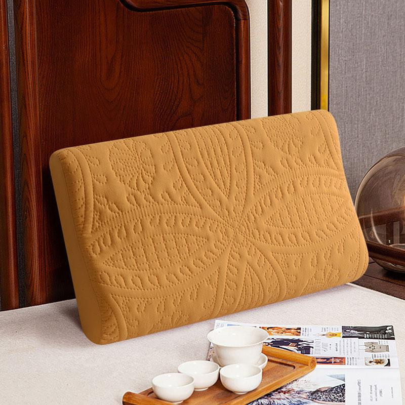 Wasserdichte Kissenbezüge aus Baumwolle und Polyester von Yiran Furniture für Memory-Schaum-Kissen, einfarbig - Bild 1
