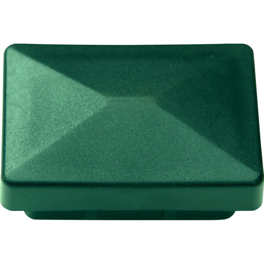 FLORAWORLD Pfostenkappe aus Kunststoff für Zaun und Eckpfosten 60 x 40 mm, Farbe: Grün, B/H/T: 6,5 x 2,7 x 4,4 cm - Bild 2
