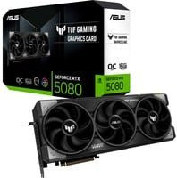Asus GeForce RTX 5080 TUF GAMING OC Grafikkarte in Schwarz mit DisplayPort und HDMI - Bild 1