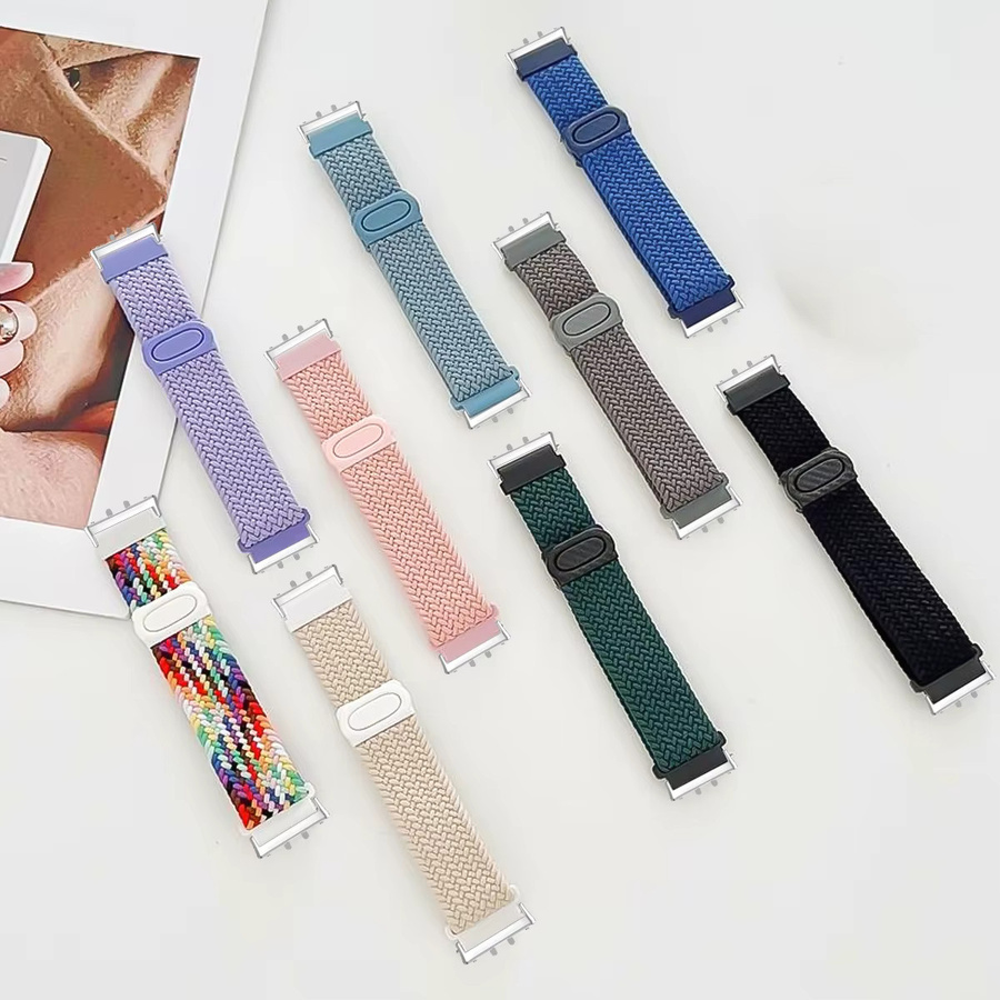 OAKCHARM Uhrenarmband Nylon, Multicolor, Unisex, Samsung Galaxy Fit 3 - Bild 1