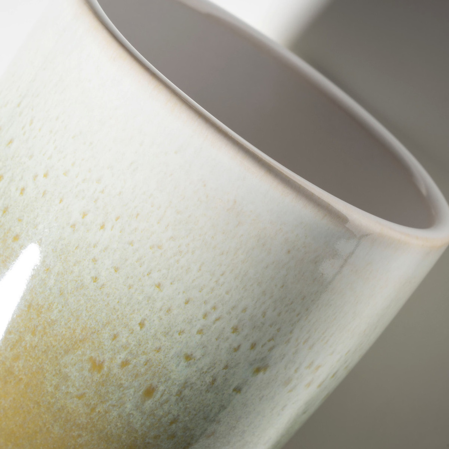 Gipfelstück Kaffeebecher-Set Flussufer aus Steinzeug in Braun, Grün und Blau - Bild 2