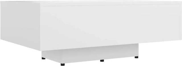 vidaXL Couchtisch modern in Weiß aus Holzwerkstoff, B/T/H: 85 x 55 x 31 cm - Bild 1