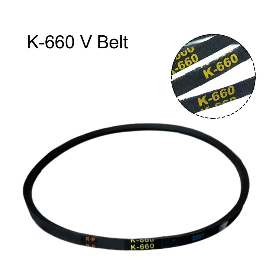 DAZZLEEX K660 Gummiband-Riemenscheibe für Motorantrieb und Bohrmaschinen in Schwarz - Bild 3
